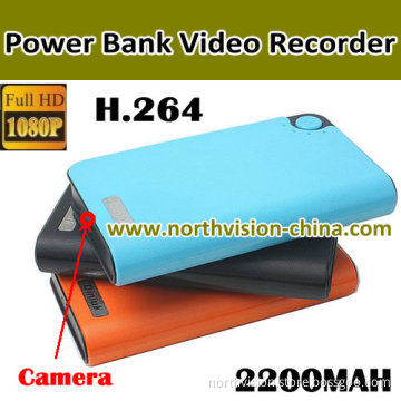 1080P Full HD Camera in Power Bank with H. 264